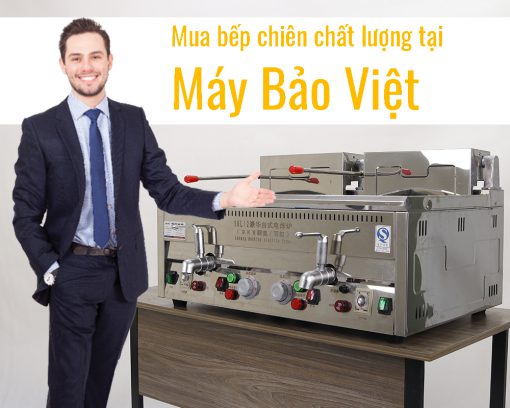 Bảo Việt phân phối bếp chiên đôi điện BV-162