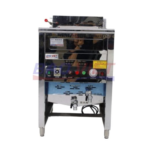 Mặt trước bếp tách dầu 26L điện