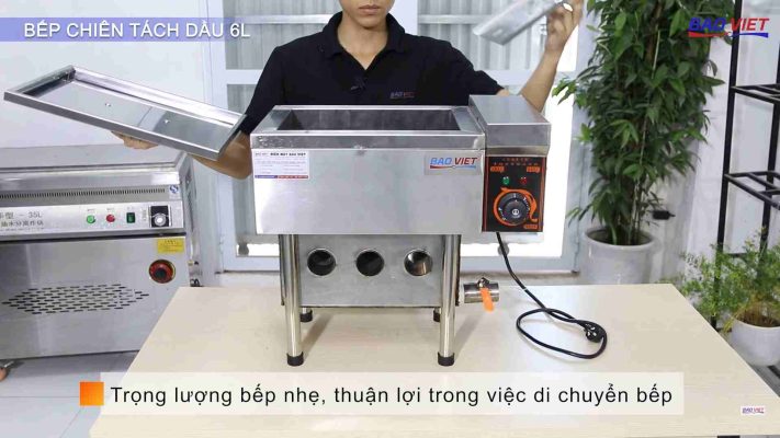 Mẫu bếp tách dầu 6L Bảo Việt