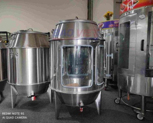 Mẫu lò quay vịt inox kính 90 Bảo Việt
