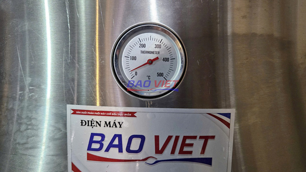 Nhiệt kế lò 80 inox kính