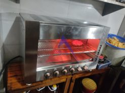 Bàn giao lò nướng Salamander 6 họng gas Bảo Việt