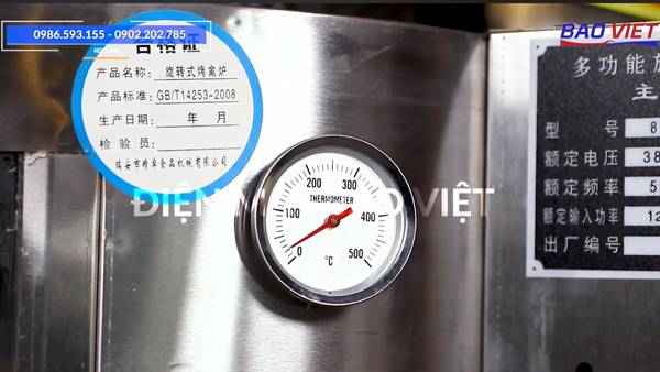 Đồng hồ đo nhiệt lò 850 2 dàn điện