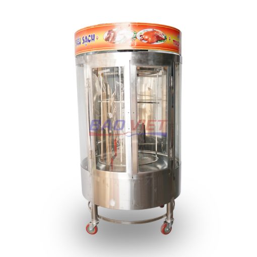 Hình chụp lò quay gà vịt 850 2 dàn gas