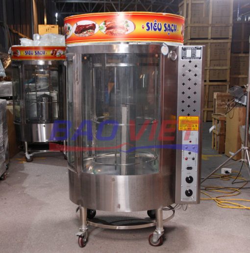 Hình thật lò 850 2 dàn gas tại kho Bảo Việt