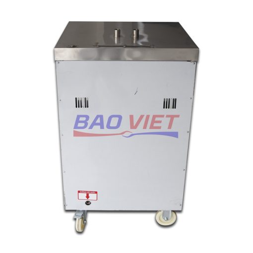 Mặt sau tủ cơm gas 6 khay Bảo Việt
