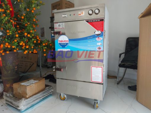 Ảnh thực tế tủ cơm công nghiệp 8 khay điện