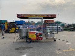 Hình chụp xe bán vịt quay tại Bảo Việt