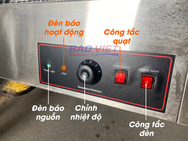 Bảng điều khiển tủ giữ nóng DH-204