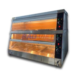 Tủ giữ nóng 2 tầng nhiệt độc lập DH-120