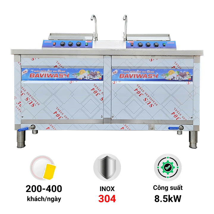 may-rua-bat-baviwash-1500xd-moi Máy rửa bát Baviwash 1500XD mới