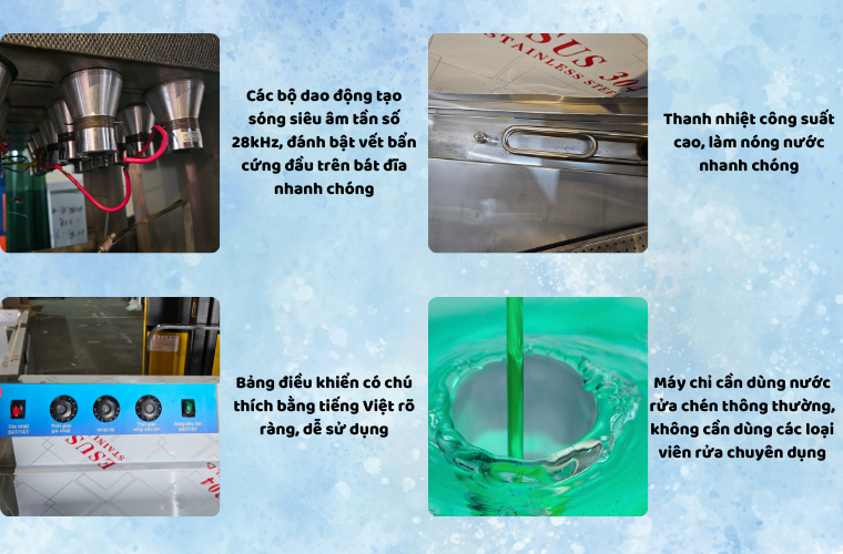 Tại sao nên dùng máy rửa bát sóng siêu âm Baviwash