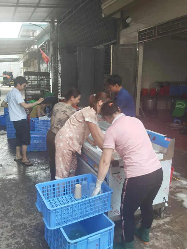 Cỗ cưới Hải Tuyết Baviwash 2400
