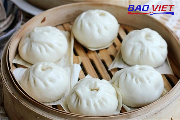 Hấp bánh bao chay