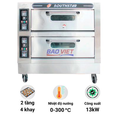 Lò nướng Southstar 2 tầng 4 khay điện YXD-40C