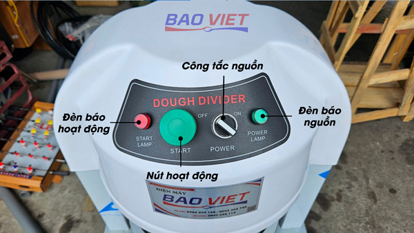 Bảng điều khiển máy chia bột BV-36P