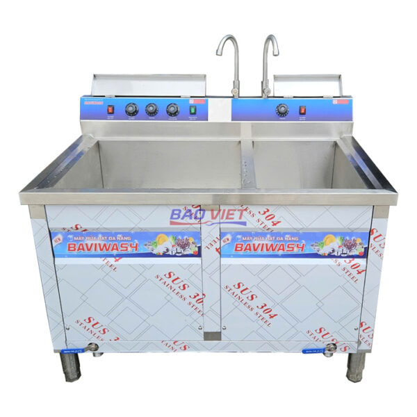 Model máy rửa bát bồn đôi Baviwash 1200XD