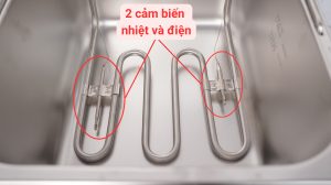 Thanh nhiệt 2 cảm biến của bếp chiên nhúng điện Innokit