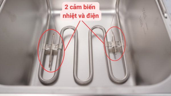 Thanh nhiệt 2 cảm biến của bếp chiên nhúng điện Innokit