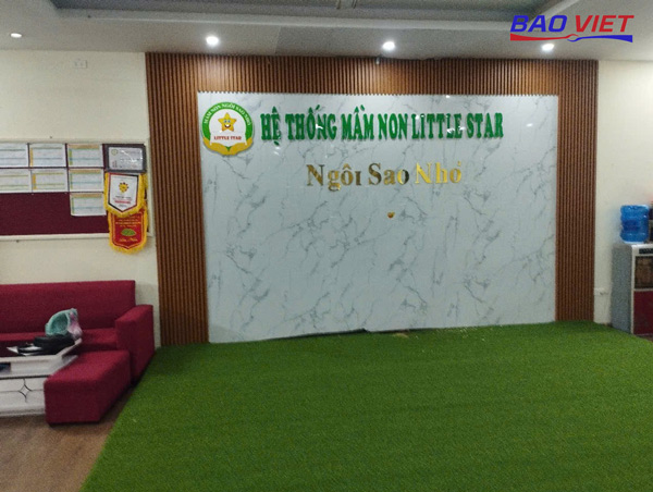 Bàn giao máy rửa bát trường mầm non