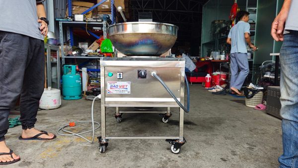 Báo giá máy rang cơm Việt Nam