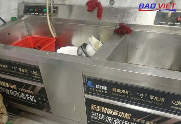Máy rửa bát siêu âm thanh lý
