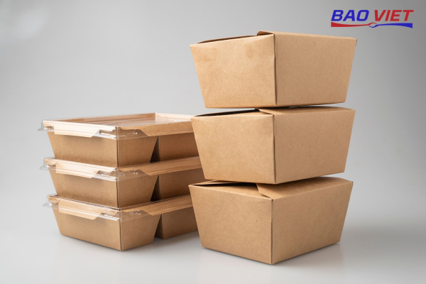 Sử dụng hộp cơm bằng giấy Sử dụng hộp cơm bằng giấy
