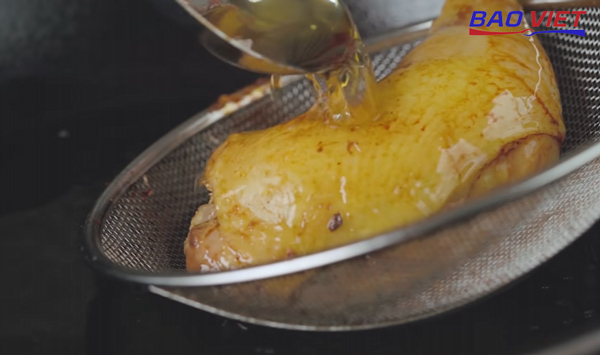 Xối mỡ đùi gà Xối mỡ đùi gà