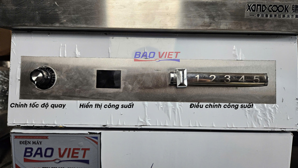 Bảng điều khiển máy xào tự động G30DAA