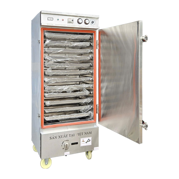 tu-hap-com-12-khay-gas-va-dien Tủ hấp cơm 12 khay gas và điện