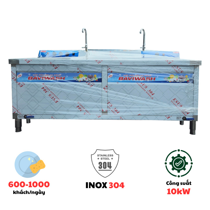 Máy rửa bát siêu âm Baviwash 2000 Bảo Việt