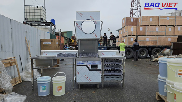 Mẫu máy rửa chén cửa sập InnoKit