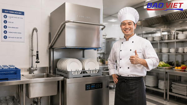 Cách ngừa nấm mốc trên máy rửa chén cửa sập