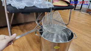 Vợt inox lọc cặn