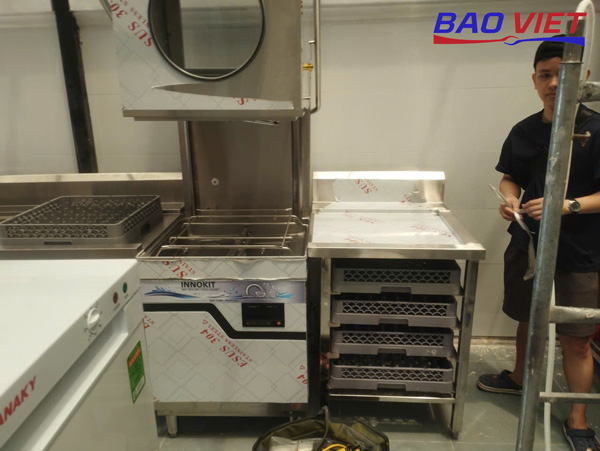 Máy rửa bát cửa sập InnoKit chất lượng cao